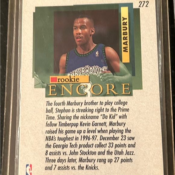 Stephon Marbury NBA Basketball Trading Cards (5) Medley - Picture 11 of 12